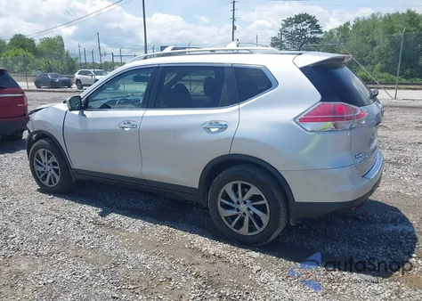 2014 Nissan Rogue Sl from USA, damaged, VIN 5N1AT2MV0EC809108